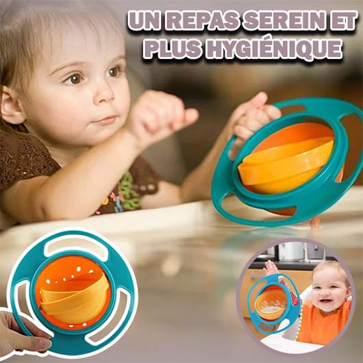 Assiette pour bebe | Anti-Renversement