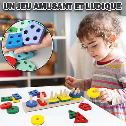 jouet eveil bebe | Éducatifs en bois Montessori